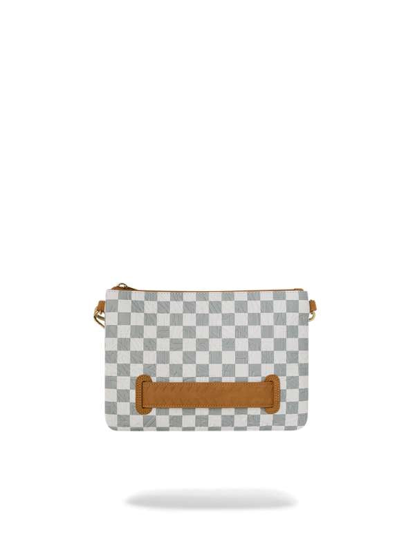 3am Cream Crossbody Clutch