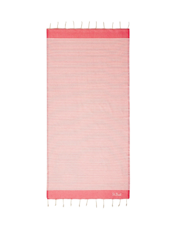 Telo Mare A Righe Mini Foutas N Stripes S 41 Emb