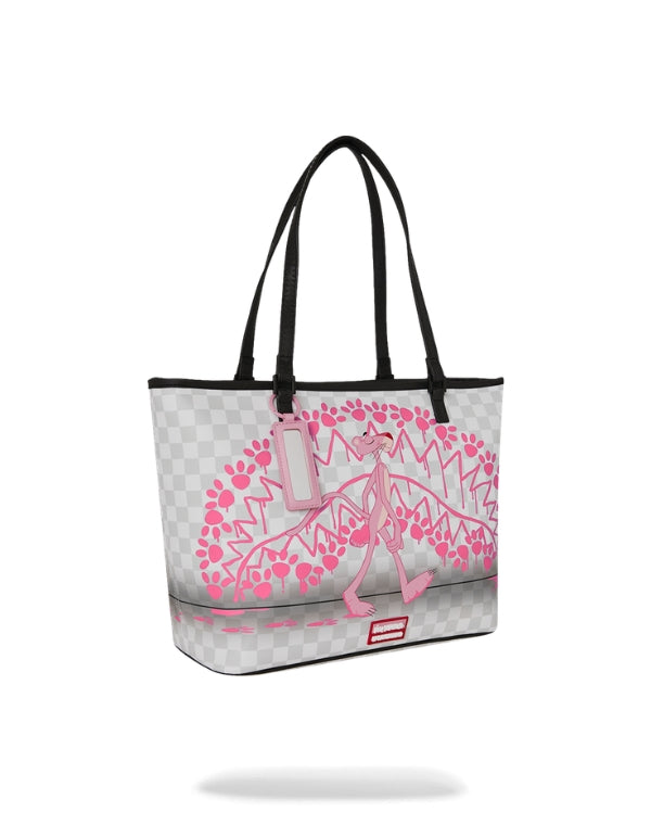 Pink Panther Pawprints Tote