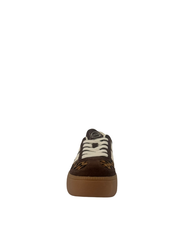 Sneaker Xxl Fur Leo Cuoio/Butter
