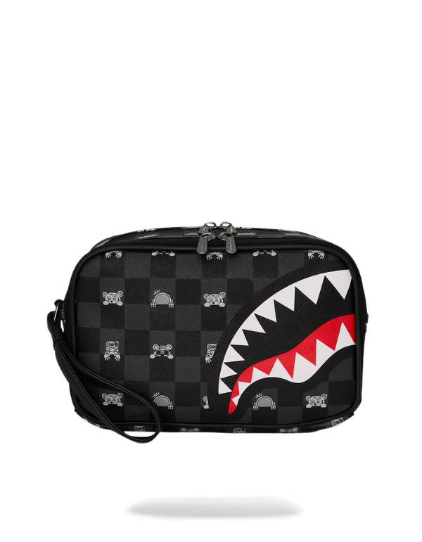 Beauty Case Gray Peeking Character Check