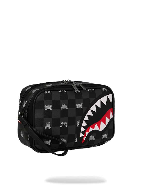 Beauty Case Gray Peeking Character Check