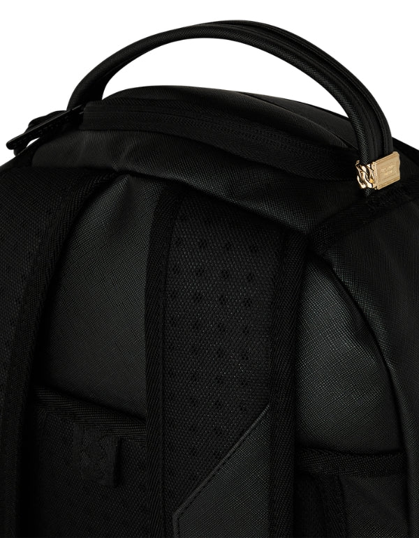 Shark Central Black Embroidered Shark Backpack