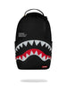 Shark Central Black Embroidered Shark Backpack