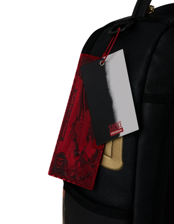Zaino Scarface Gold Embossed Backpack