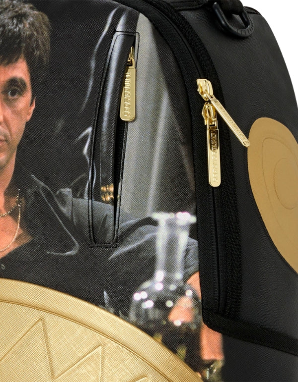 Zaino Scarface Gold Embossed Backpack