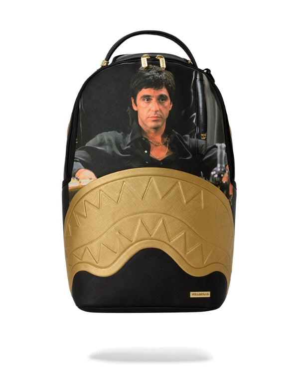Zaino Scarface Gold Embossed Backpack