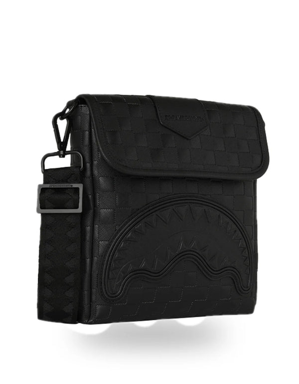 Raised Check Messenger Sling