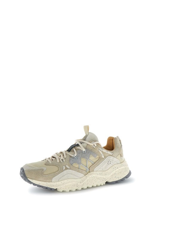 Sneaker Yamabushi Uni Cow Suede Taupe-Beige - Immagine 5