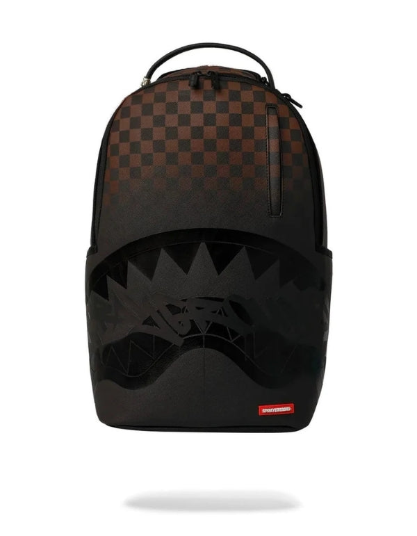 Zaino Brown Check Ghost Drip Backpack