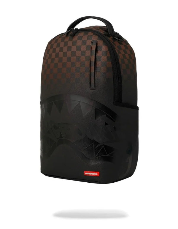 Zaino Brown Check Ghost Drip Backpack