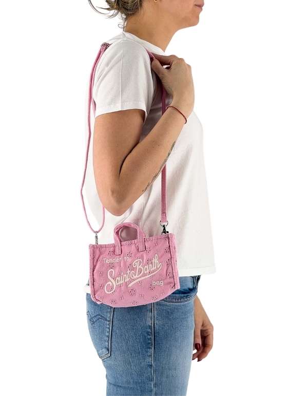 Phone Bag Sangallo Cotton Mini Flowers Embry 21 Emb