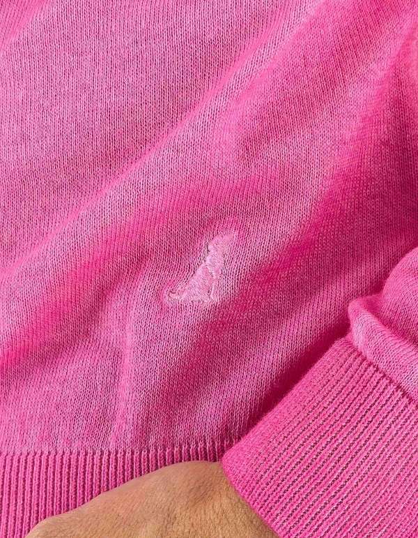 Maglia 100% Cotone Corniglia Begonia Tinto Freddo