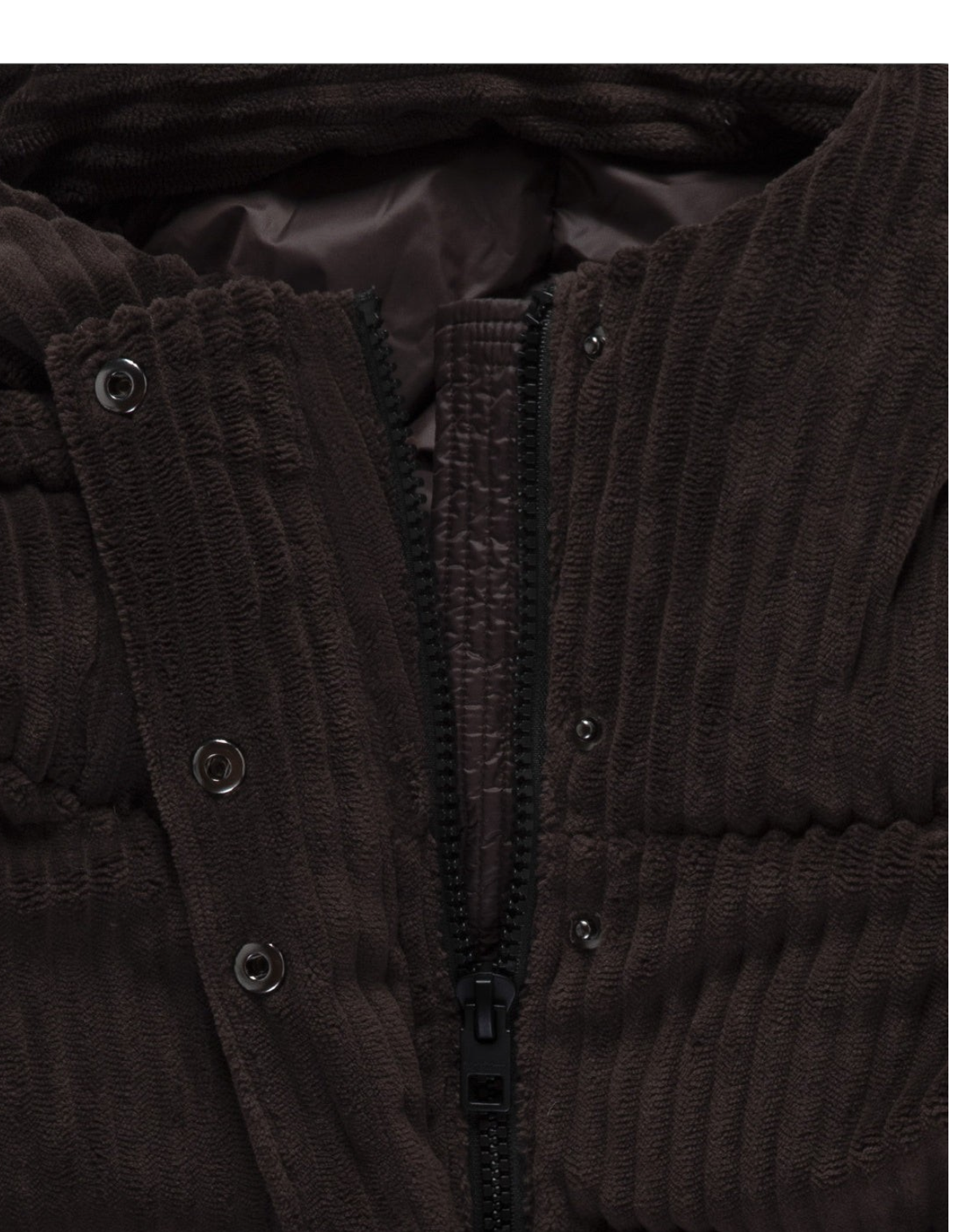 RefrigiWear Velvet Braffy Jacket Black Coffee - dettaglio 4