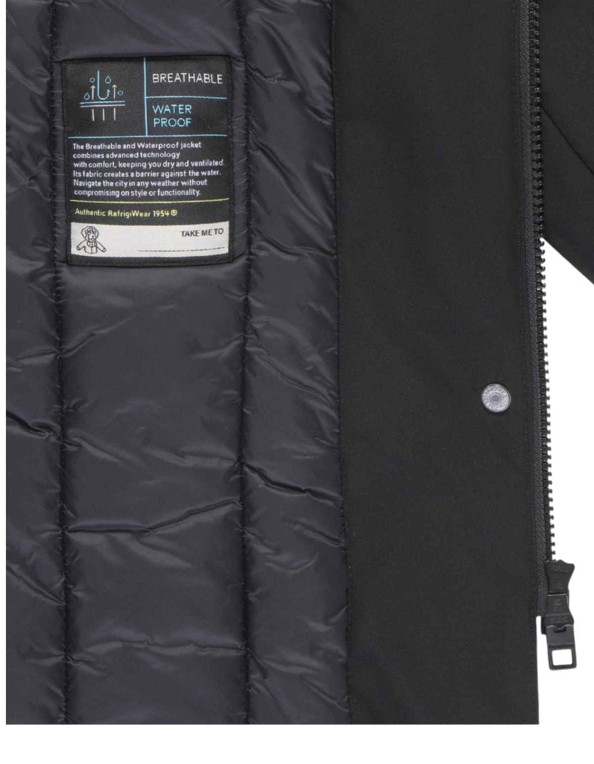 RefrigiWear Lady Tech/1 Jacket Black - dettaglio 7
