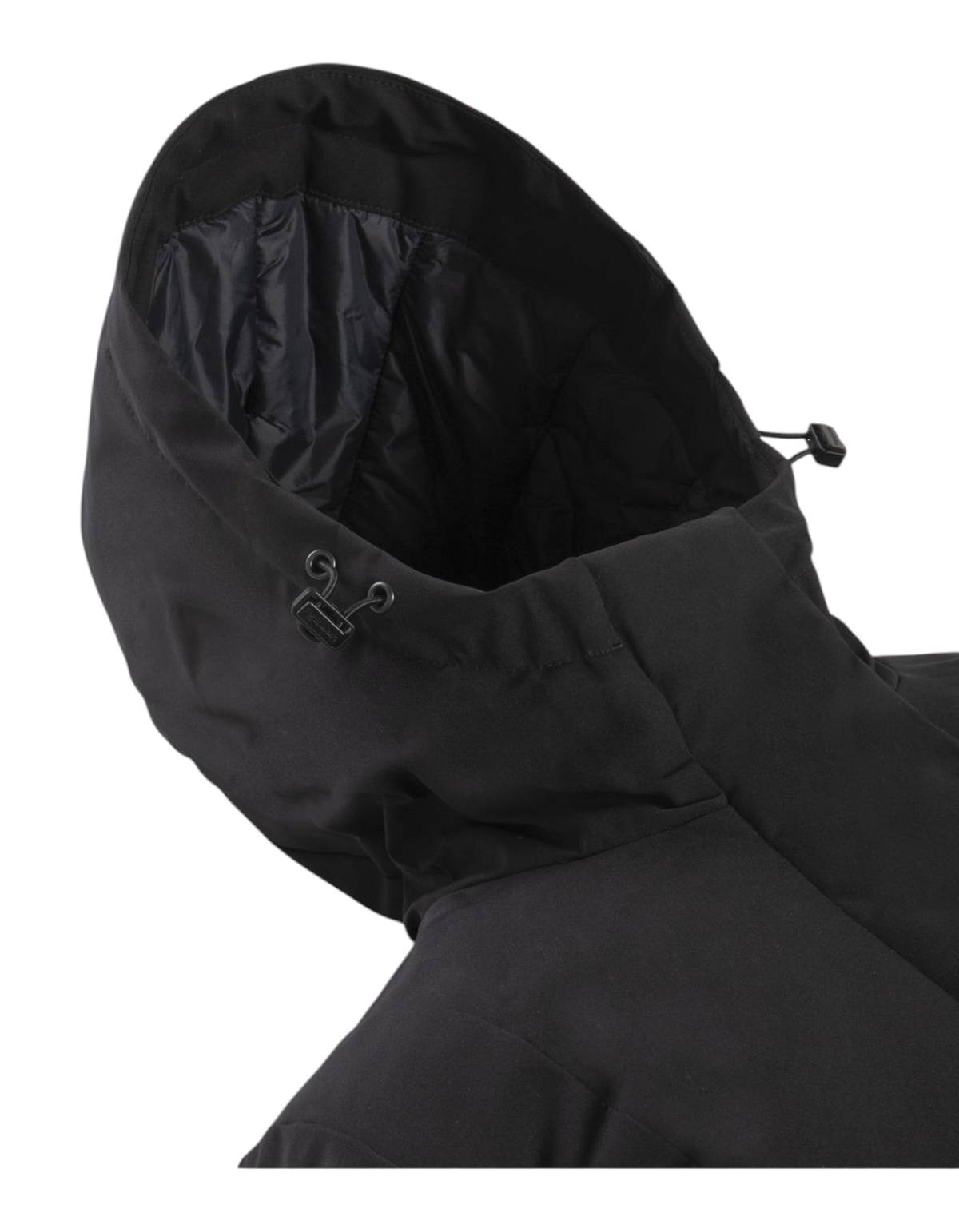 RefrigiWear Short Lady Tech Jacket Black – dettaglio giacca tecnica donna