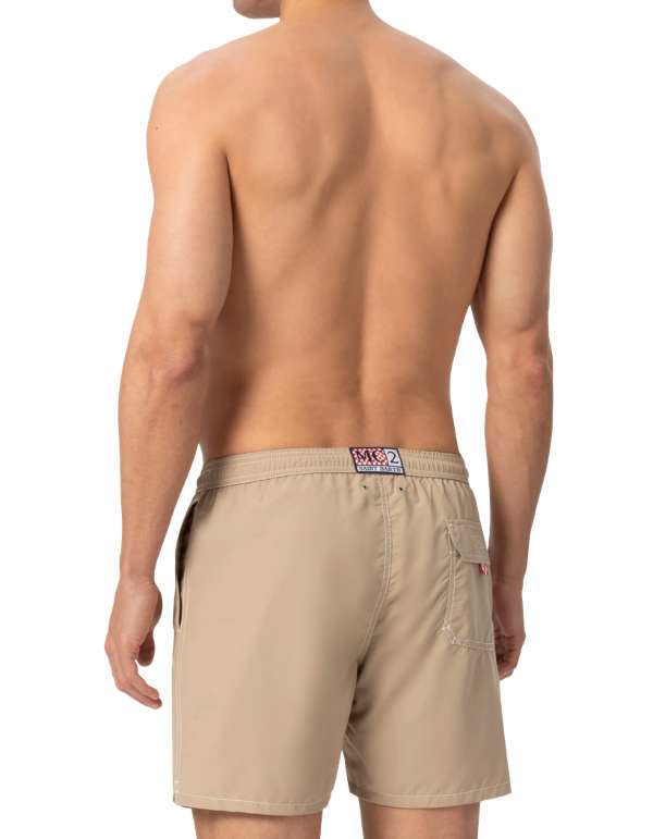 Men's Swim Trunks Patmos Toile Beige
