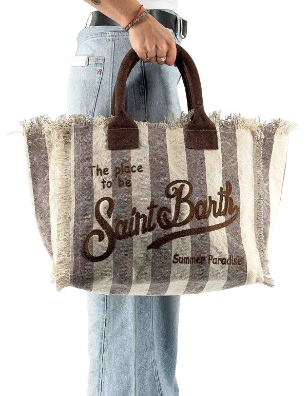 Borsa Vanity Stripes Pop V 18 Emb