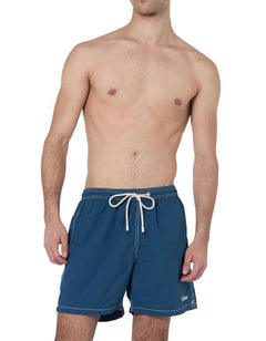 Men's Swim Trunks MC2 Saint Barth Pocket Patmos Marine Blue