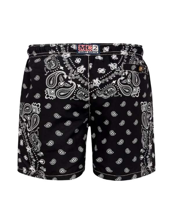 Swim Short With Cord Coulisse Caprese Jumbo Foulard 00