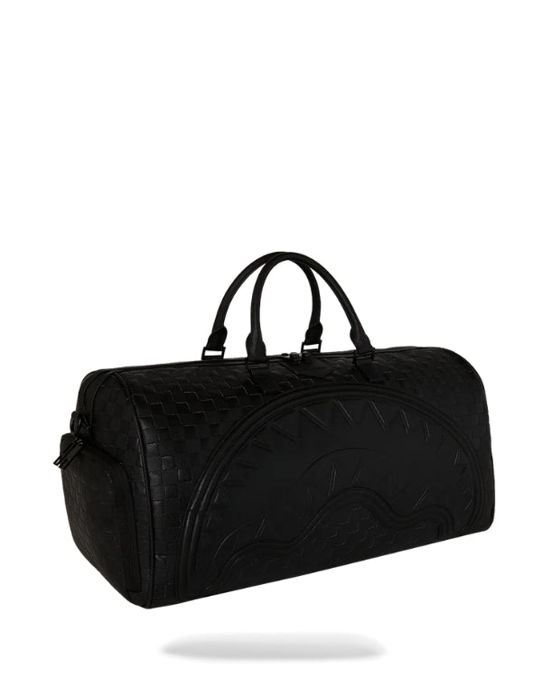 Raised Check Duffle Bag