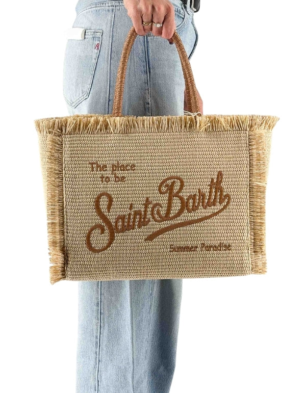 Shoulder Bag Vanity Straw No. 1118 Emb