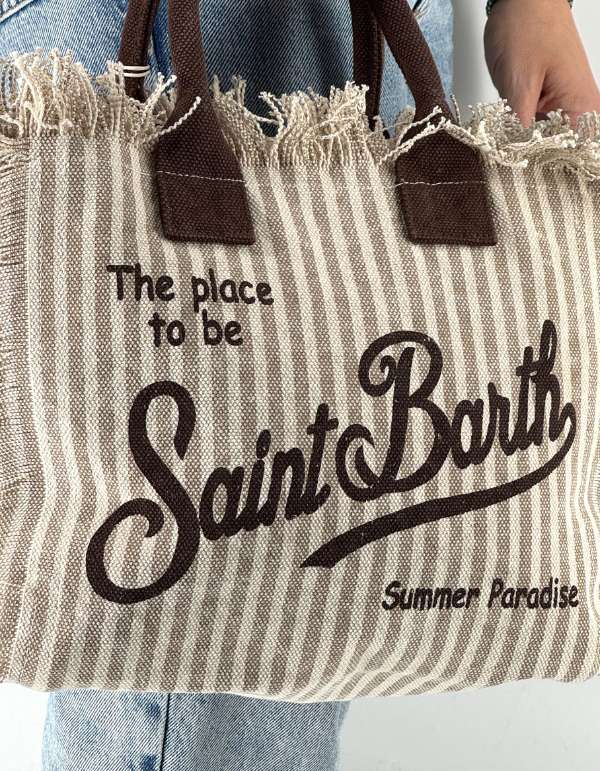 Hand Bag With Strap Colette Stripes S V 1118