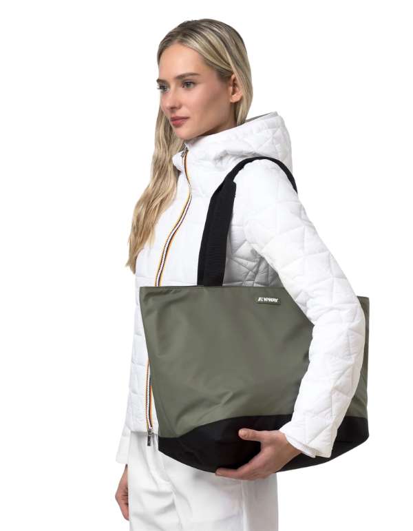 Tote Bag Clere Green Lichen