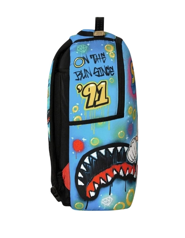 Sprayground Zaino Sonic On The Run Backpack – Zaini, dettaglio 2