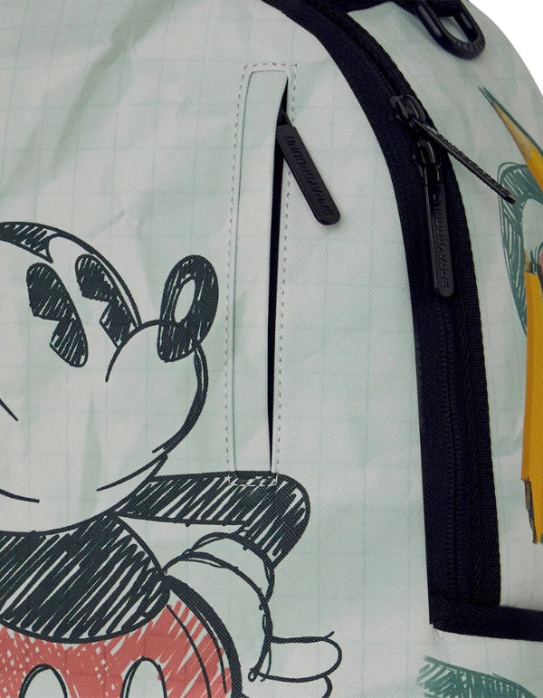 Sprayground Zaino Disney Old School Mickey Sketch Backpack – Zaini, dettaglio 8
