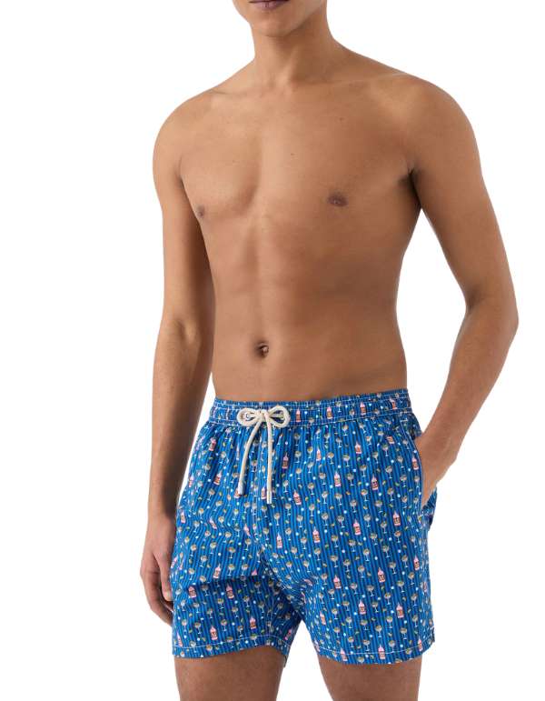 Ultralight Stretch Swim Short Lighting Micro Stretch Gin Lover Stripes 1761