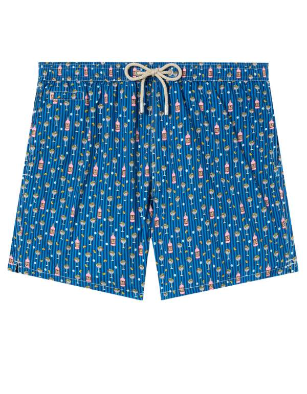 Ultralight Stretch Swim Short Lighting Micro Stretch Gin Lover Stripes 1761