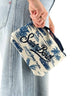 Aline Beach Car Toile Pouch 1061