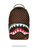 Zaino Sharks In Paris Wtf Bubble Brown Check Backpack