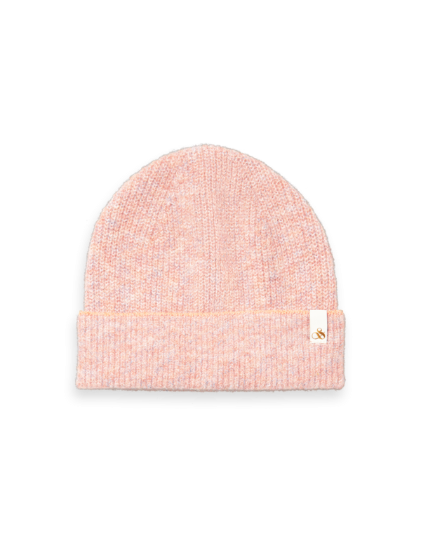 Cuffia In Lurex Rosa Melange