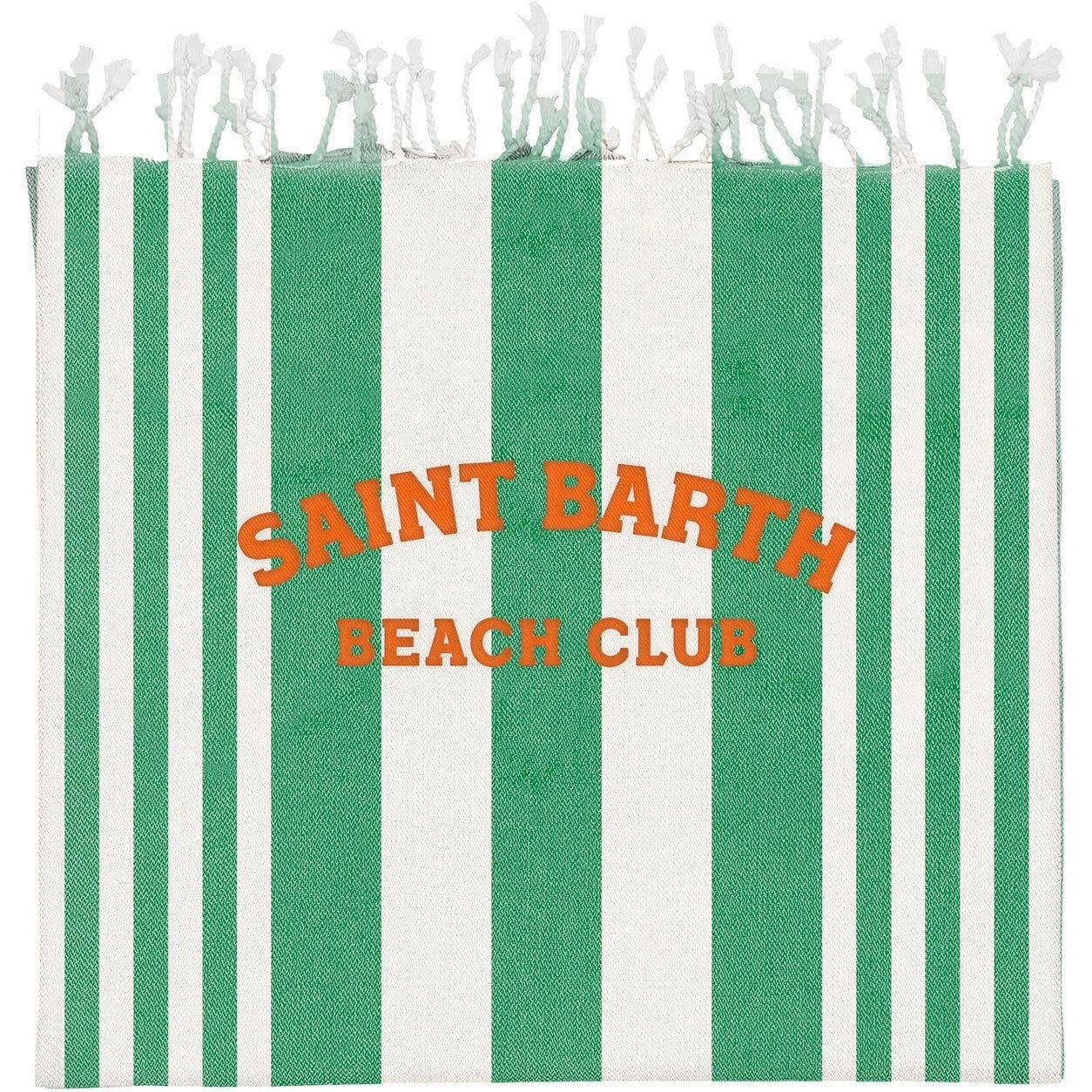 Ultra Light Beach Towel With Fringe Beach Club Stripe 57 Emb