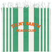 Ultra Light Beach Towel With Fringe Beach Club Stripe 57 Emb