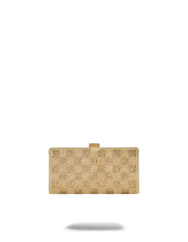 Portafoglio 2 Tone Gold Trinity Single Fold Wallet