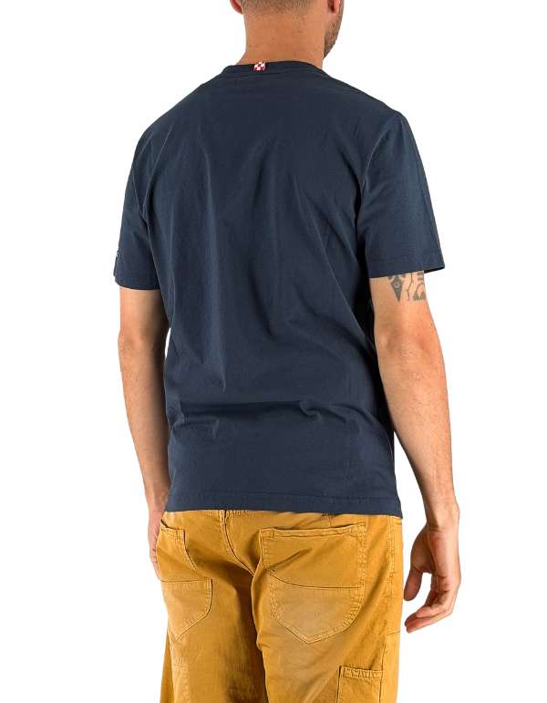 Men's Watch 61 Embroidered T-shirt with Pocket
