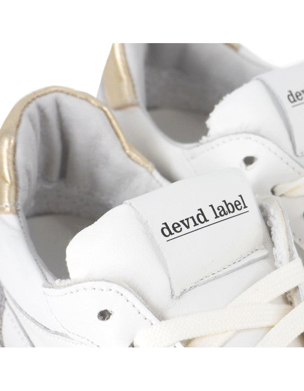 Sneaker In Nappa And Suede