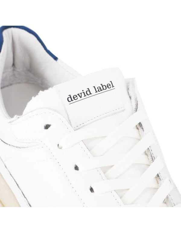 Sneaker In Nappa And Suede