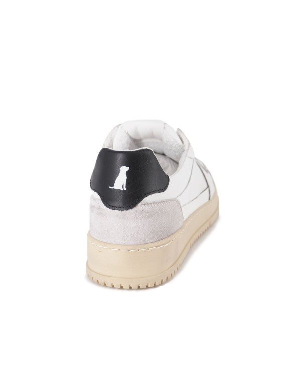 Unisex sneaker in nappa and suede