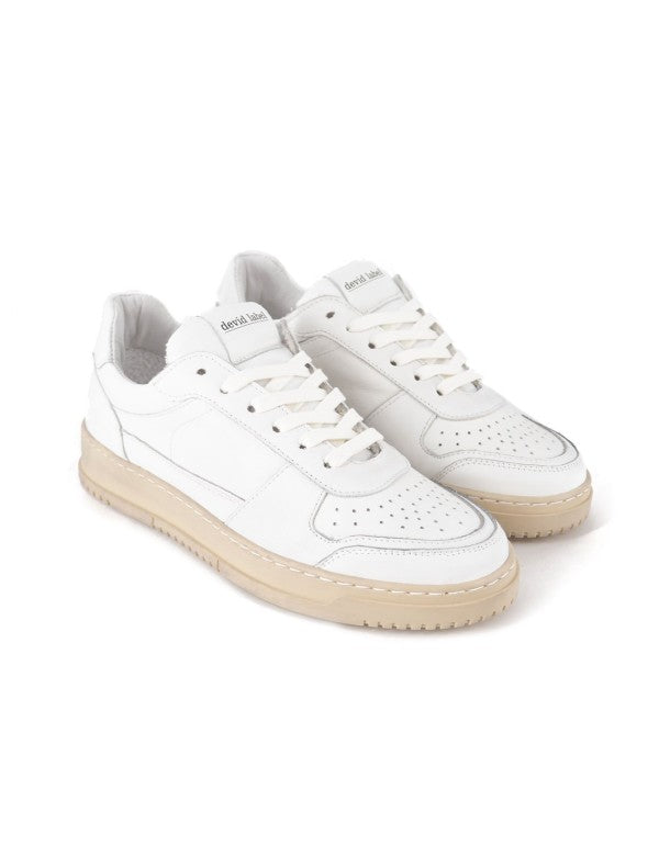 Sneaker Unisex In Nappa E Camoscio