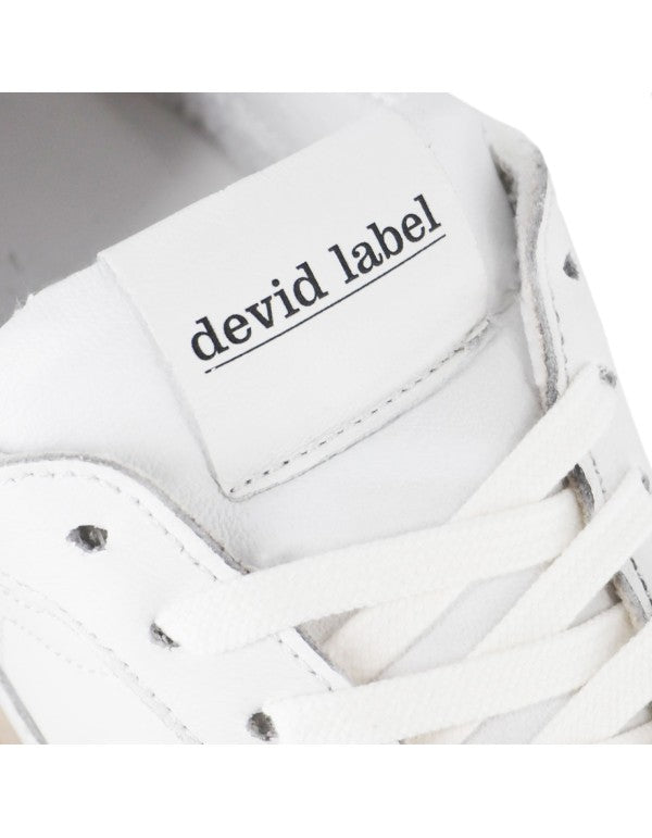 Unisex sneaker in nappa and suede