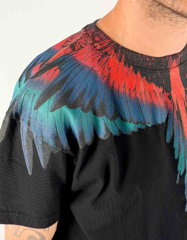 T-shirt Wings Nero/black