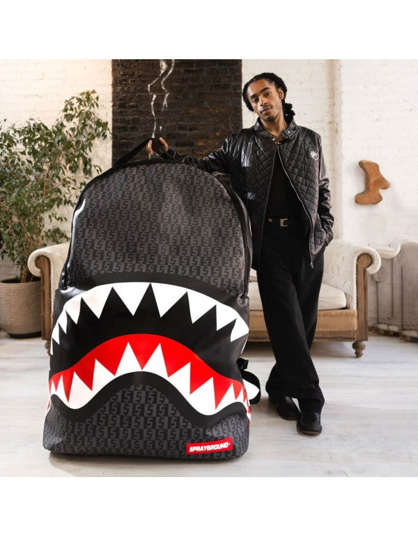 MONEY CHECK GRAY BACKPACK XXXXL backpack