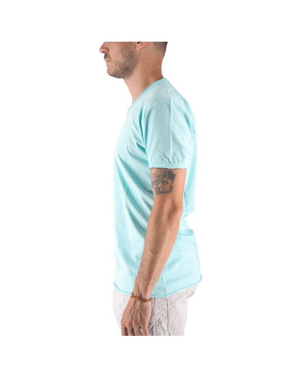 Mosca T-Shirt V-neck Light Blue