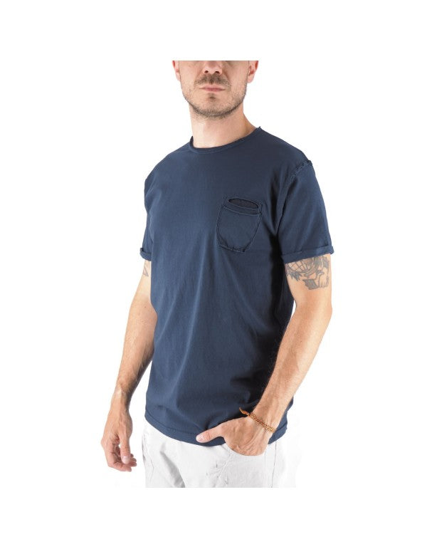 Shiro Crew Neck T-Shirt With Pocket
