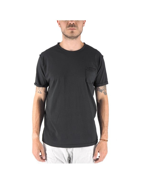 Shiro Crew Neck T-Shirt With Pocket