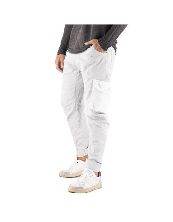 Pantalone Cargo Courma Ghiaccio